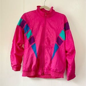 Lavon Pink Windbreaker